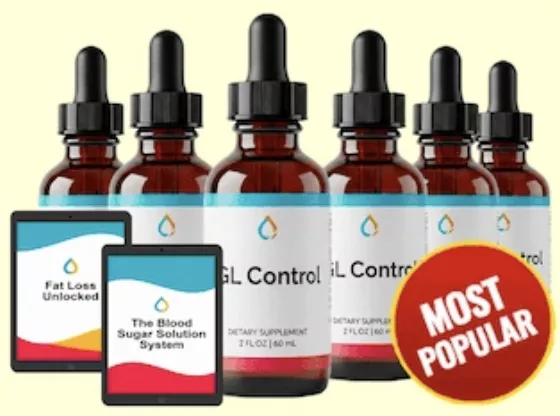 GL Control 6 bottles — 180 day supply best value